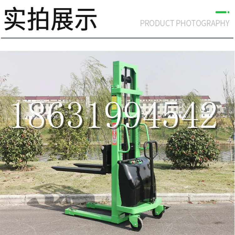 长滨乡电动叉车堆高车液压铲车电瓶1吨2吨站驾步行式小型全自动叉车